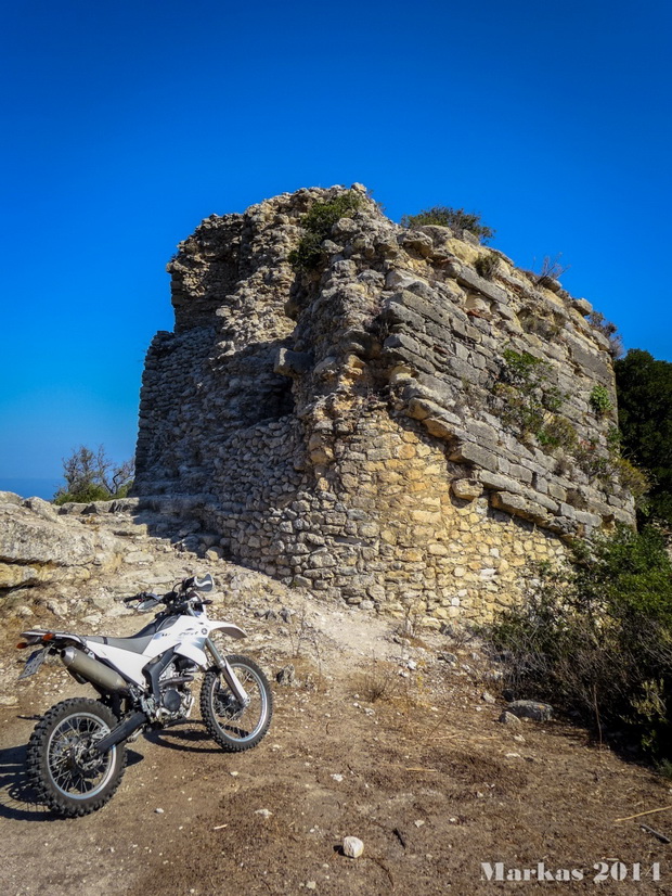 Ancient Eleutherna tower