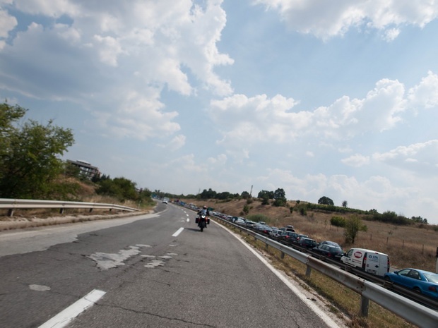 FYROM highway jam