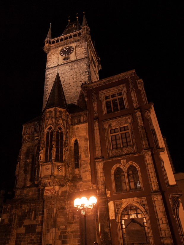 Prague, Staromestske namesti by night