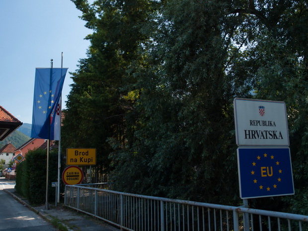 Slovenia-Croatia borders