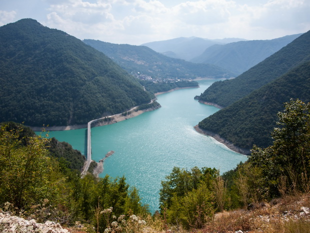 Montenegro, Piva lake to Durmitor NP