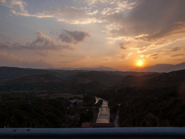 FYROM, road near Debar lake