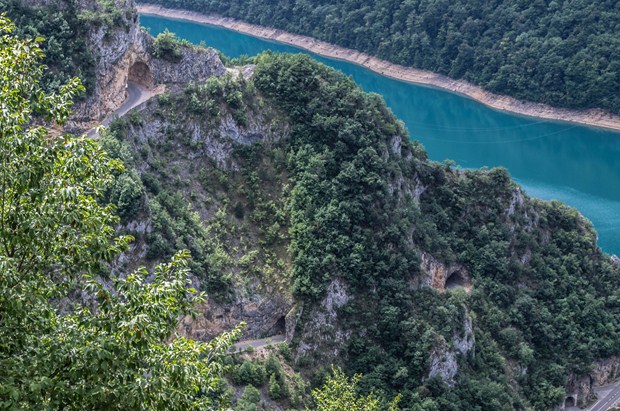 Road to Pivsko Jezero, Montenegro