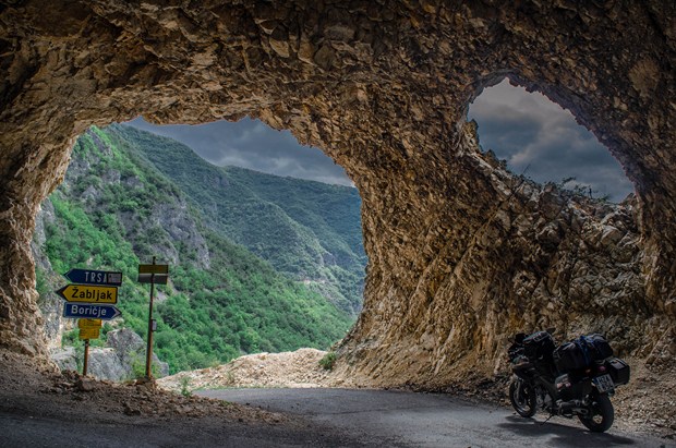 Road to Pivsko Jezero, Montenegro