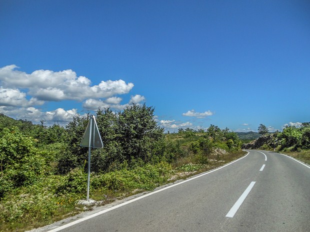 Road to Niksic, Montenegro