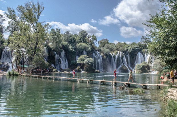 Kravice waterfalls