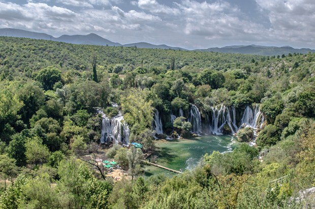 Kravice waterfalls