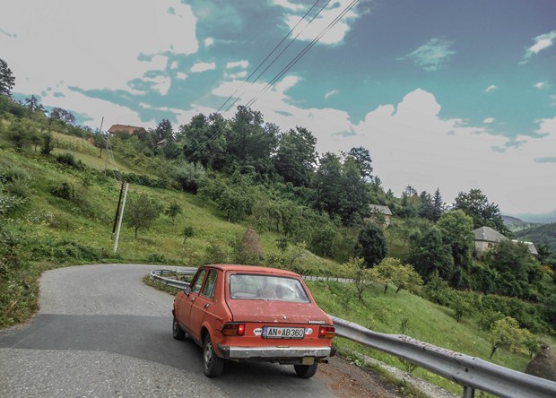 Road to Berane, Montenegro