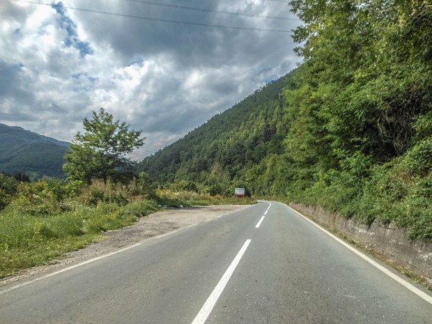 Road to Mojkovac, Montenegro