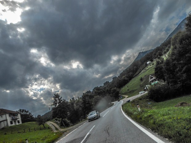 Road to Mojkovac, Montenegro