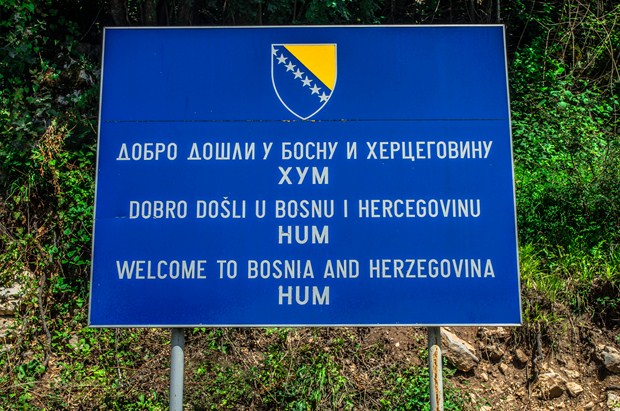 Bosnia & Herzegovina borders