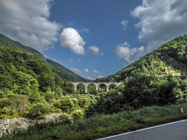 Road to Mojkovac, Montenegro