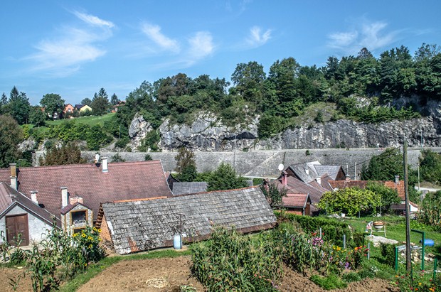 Village near Korana river