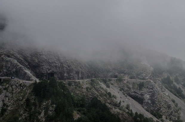 Over Kotor, Montenegro