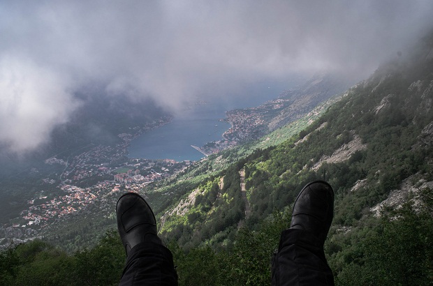 Over Kotor, Montenegro