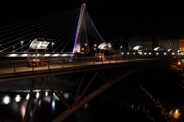 Millenium Bridge, Podgorica, Montenegro