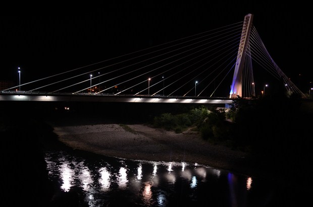 Millenium Bridge, Podgorica, Montenegro