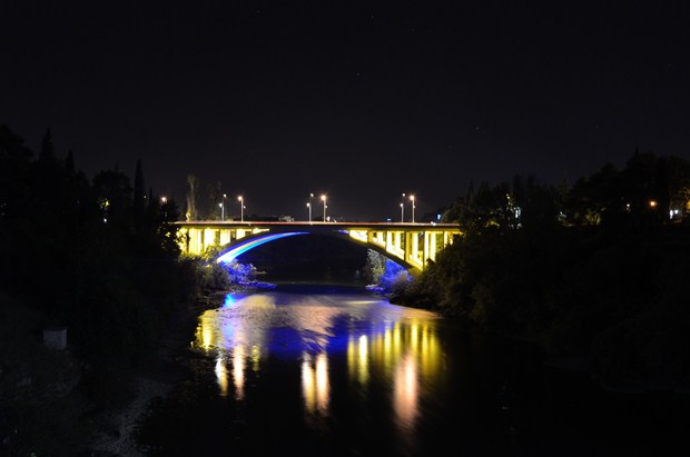 Millenium Bridge, Podgorica, Montenegro