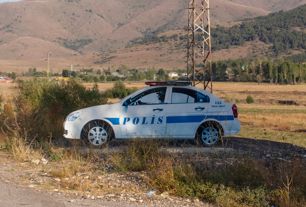 Turkey, fake police car