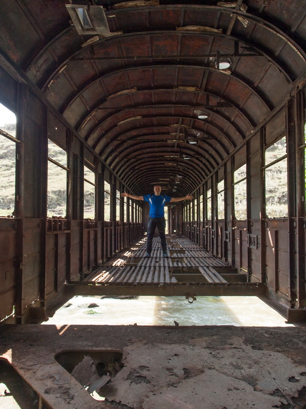 Georgia, train bridge