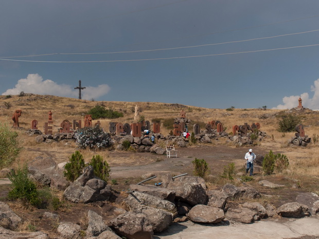 Armenian alphabet monument