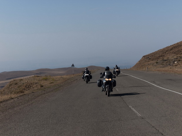 Road from Gyumri to Georgian borders