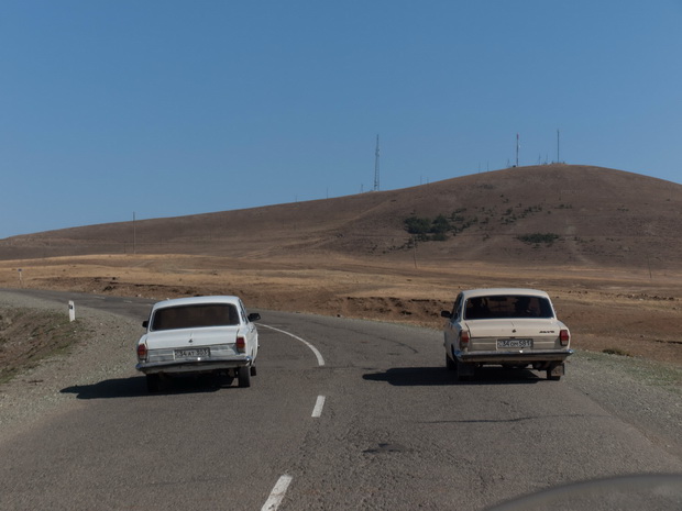 Road from Gyumri to Georgian borders