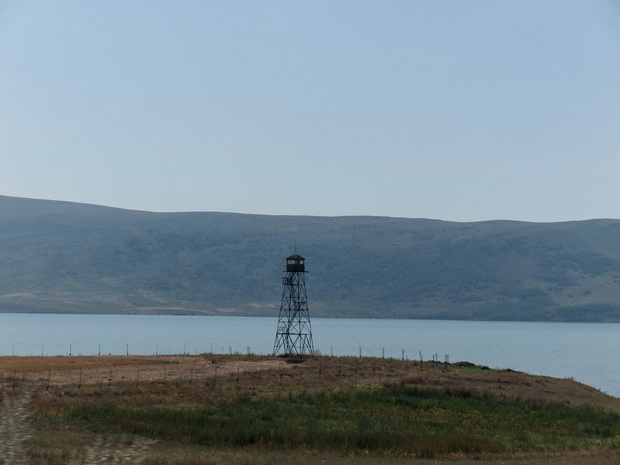 Road to Georgia - Turkey borders near Kartsakhi lake