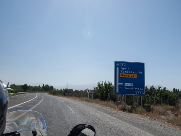 Turkey, road to Nakhchivan