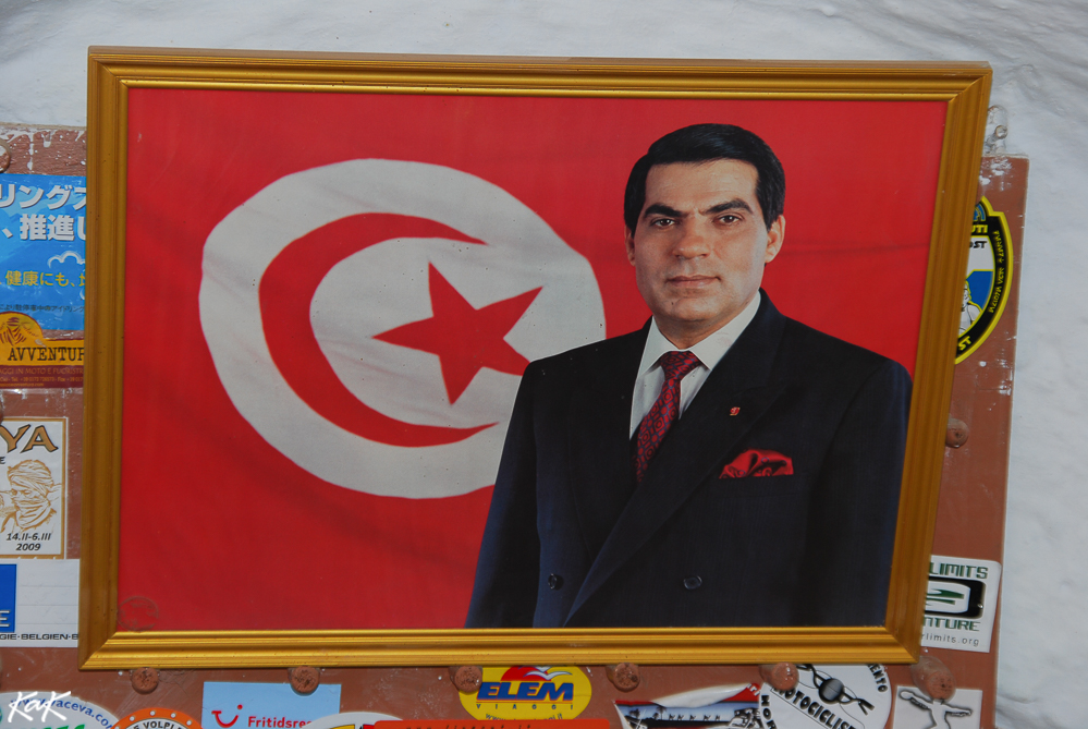 x-King Ben Ali of Tunisia