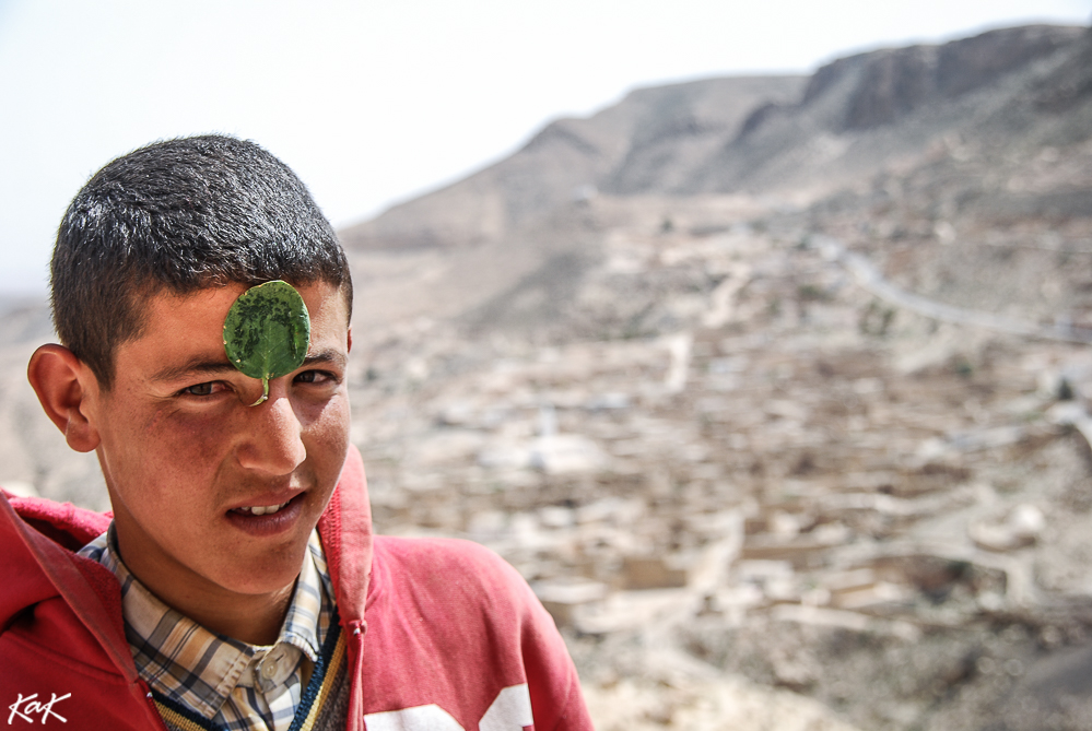 Toujane berber boy, Tunisia