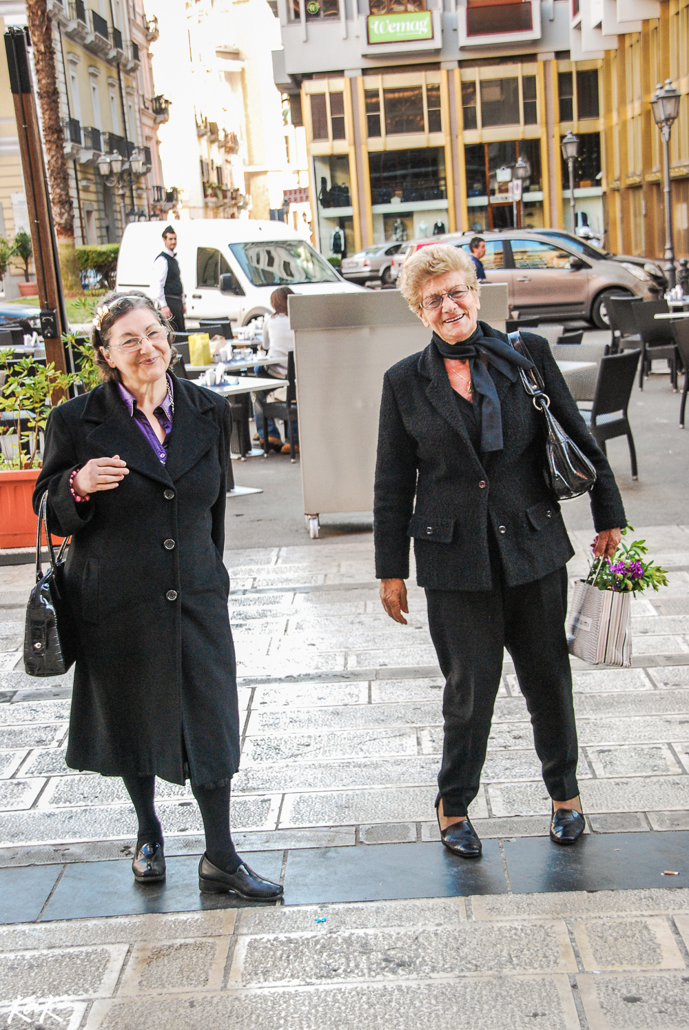 women in taranto, south Italy