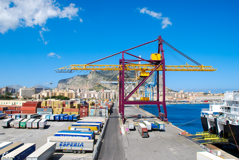 palermo port, Italy