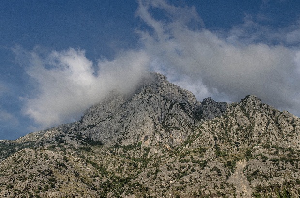 Mountains over Kotor, Montenegro