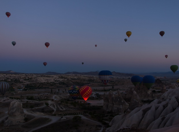 Ballooning at Cappadocia