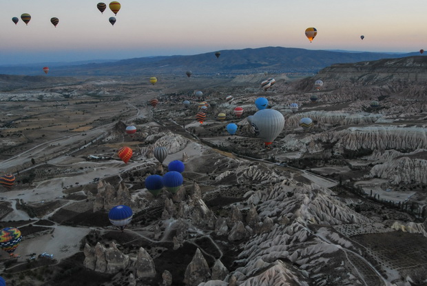 Ballooning at Cappadocia