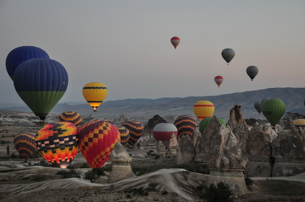 Ballooning at Cappadocia