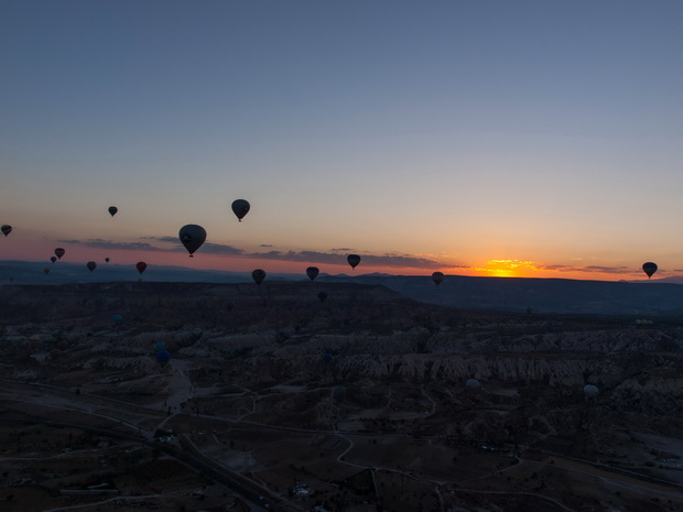 Ballooning at Cappadocia