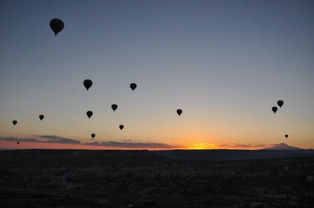 Ballooning at Cappadocia