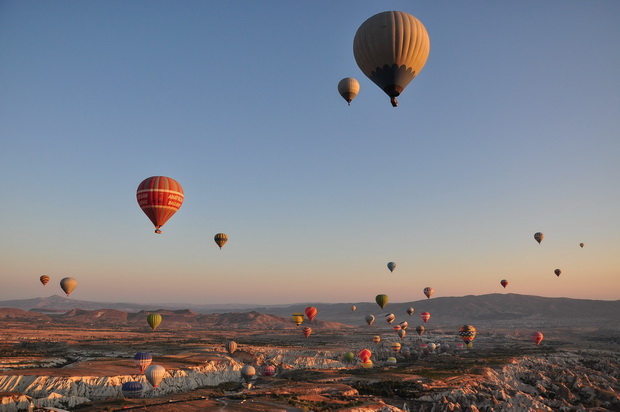 Ballooning at Cappadocia