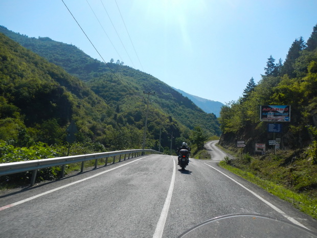 Road to Sumela Monastery