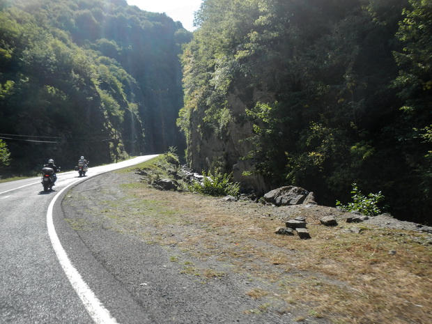 Road to Sumela Monastery