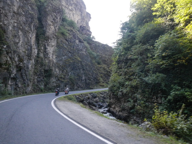 Road to Sumela Monastery