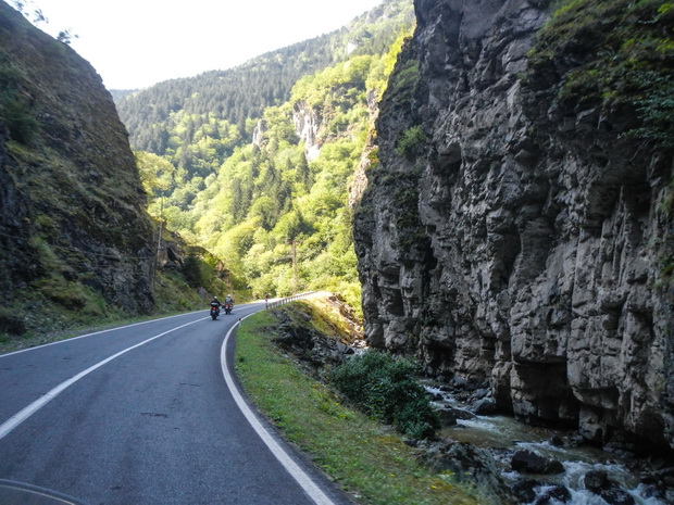 Road to Sumela Monastery