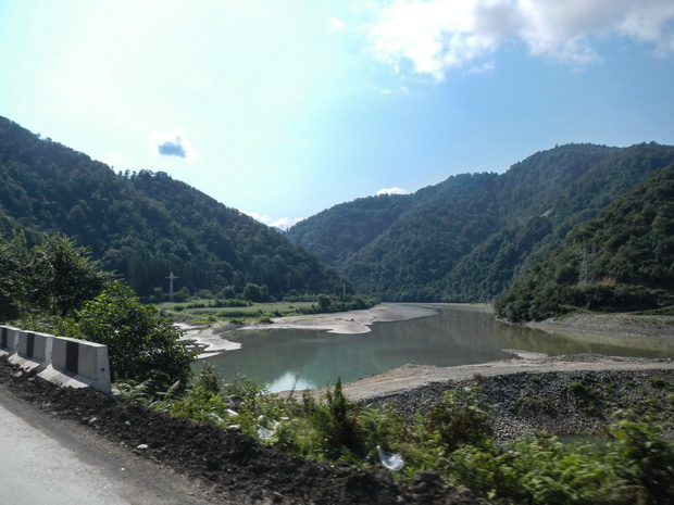 Batumi to Shuakhevi road