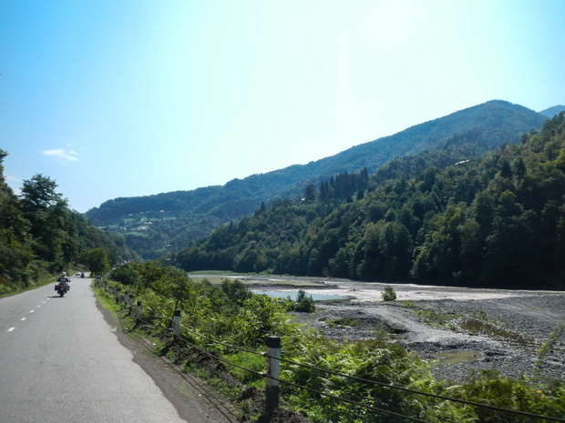 Batumi to Shuakhevi road