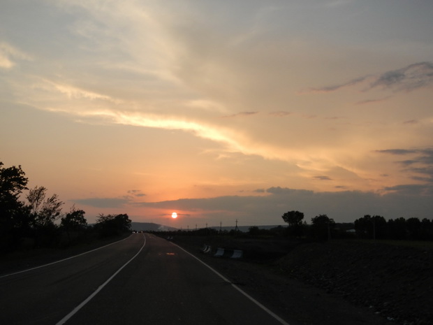 Borjomi to Kuitasi road