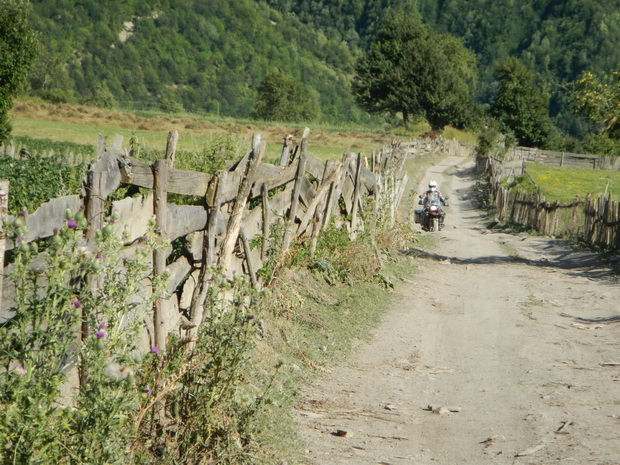 Road to Mazeri, Georgia