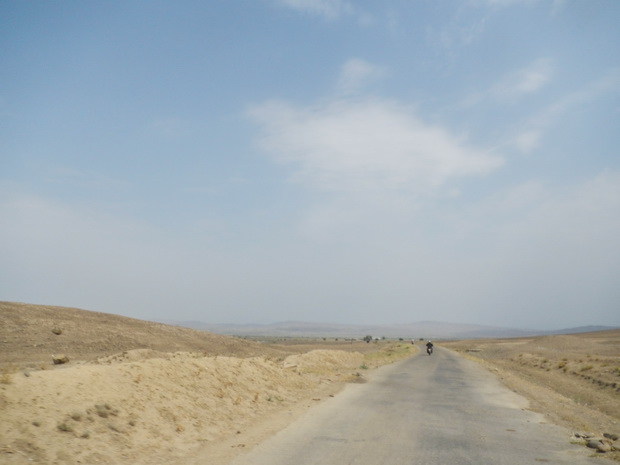 Road to David Gareja monastery