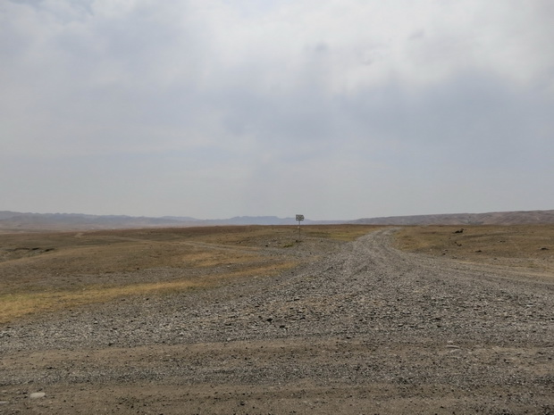 Road to David Gareja monastery